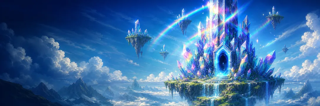 Crystal Tower dungeon art